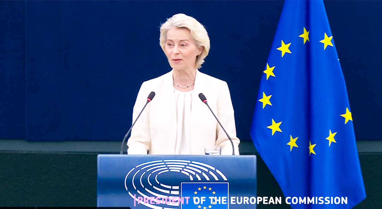 Von der Leyen muy tajante, Ceuta es España y Ceuta es Europa
