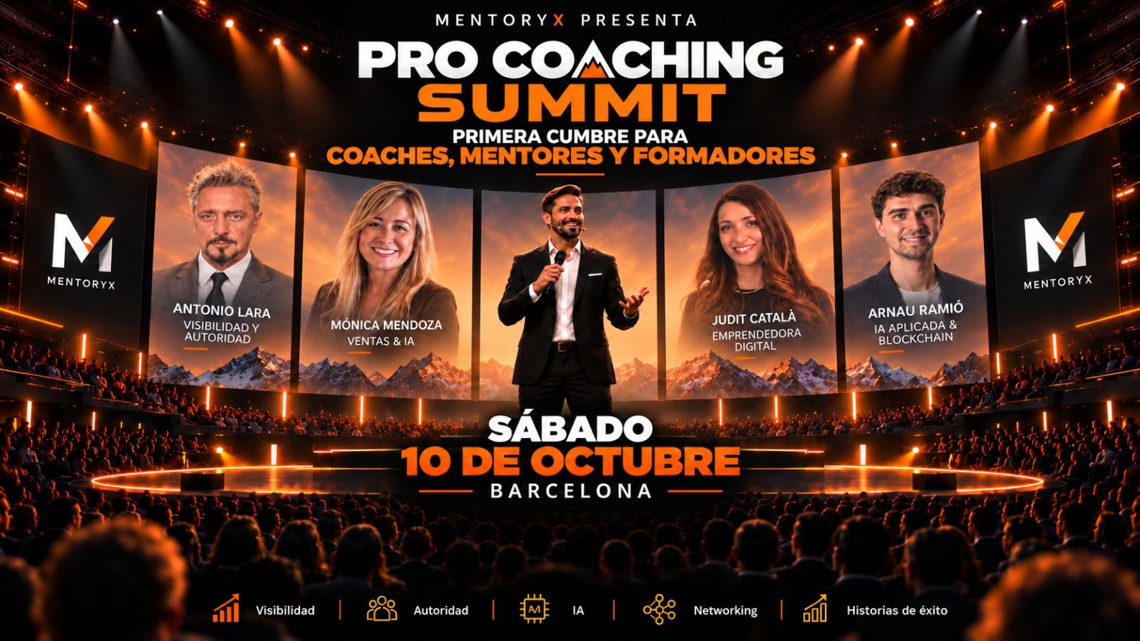Barcelona acoge la primera Cumbre Nacional de Coaches, Mentores y Formadores de España