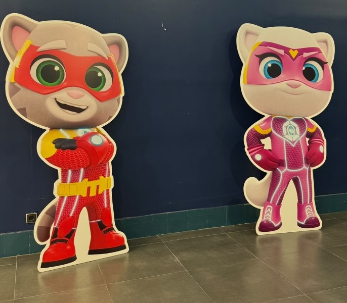 Talking Tom Heroes: Los Superpoderosos llega hoy a los cines de España con su aventura para toda la familia