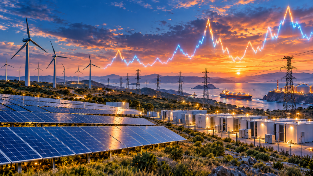 AleaSoft; 2027, un año de volatilidad: reservas, gas y GNL marcarán los precios de la electricidad en Europa