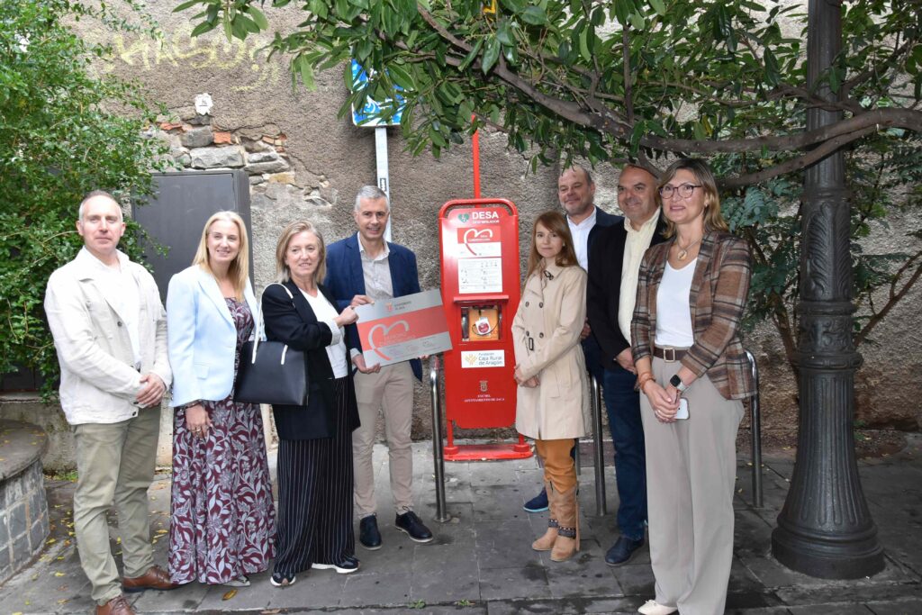 Jaca, municipio Cardioseguro por la Sociedad Española de Cardiología y la Fundación Española del Corazón