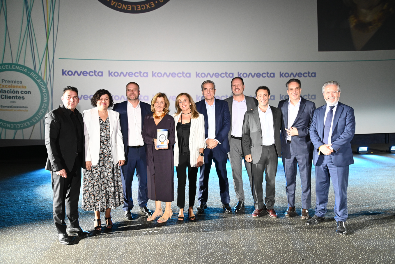 Konecta se alza con el premio a Mejor Proveedor del Año y suma otros dos galardones en los Premios Excelencia Relación con Clientes 2026