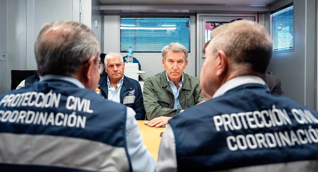 Feijóo urge respuestas a Puente y rechaza su frivolidad.
