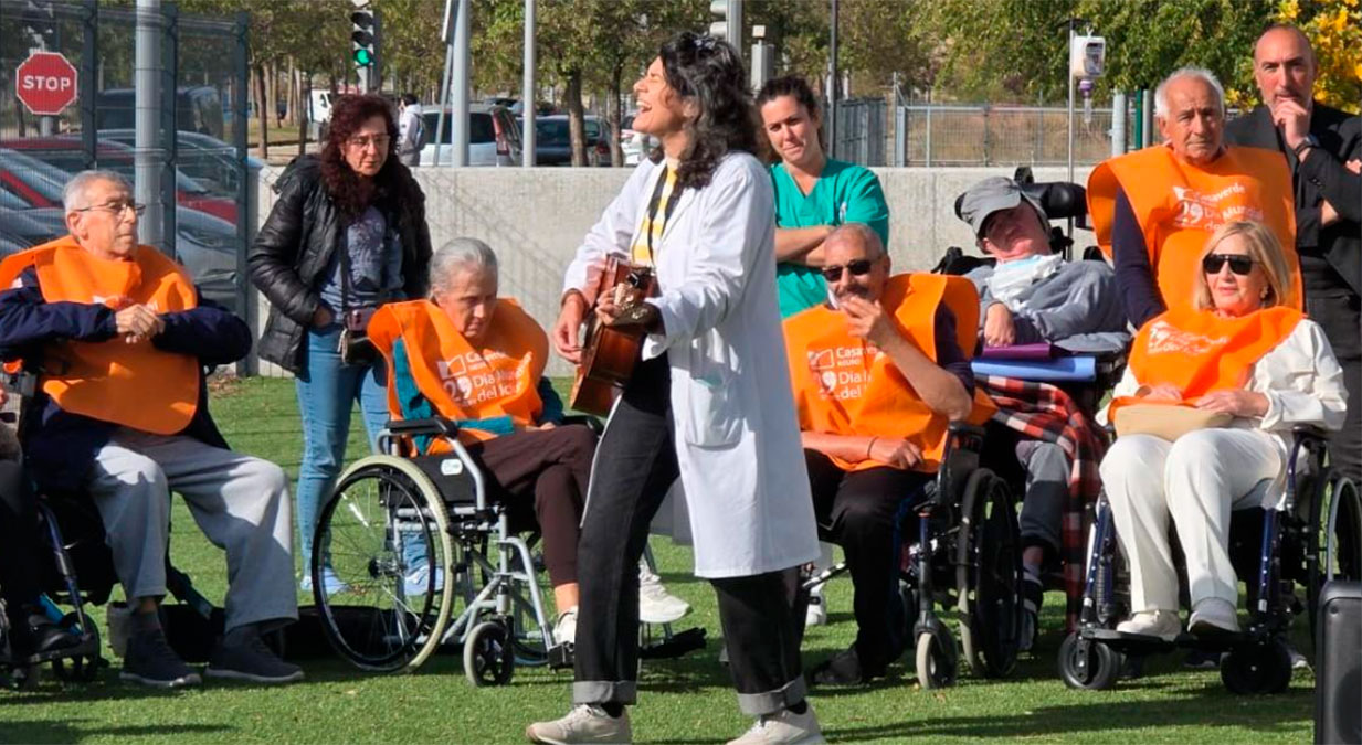 Musicoterapia en el Día del ictus en Valladolid