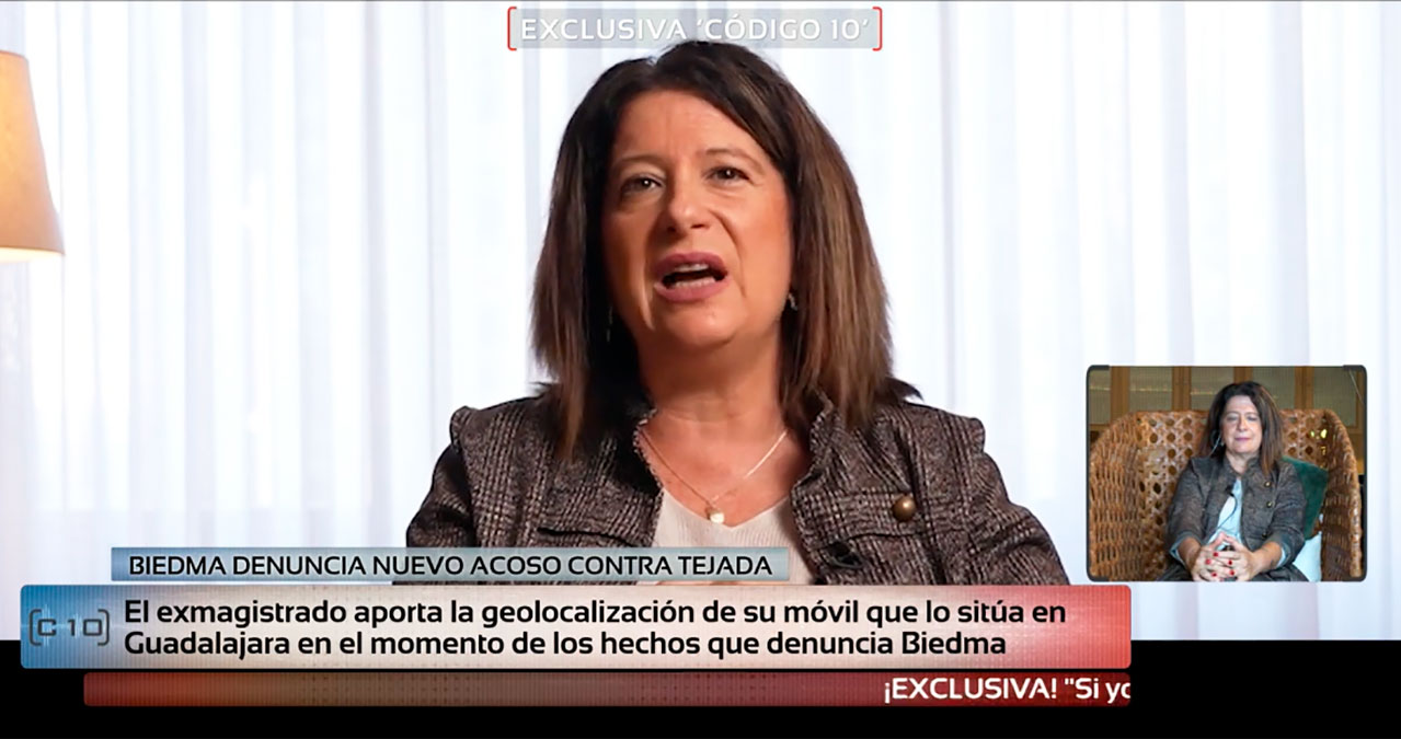 Leire estuvo con Abad en Código 10